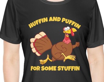 Camiseta para mujer con estampado de la carrera Turkey Trot, camiseta que absorbe la humedad, camiseta para el día de la carrera de Acción de Gracias, camiseta divertida de Acción de Gracias, humor de Acción de Gracias.