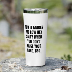 Sarkastische Lustige Lehrer Kaffeetasse | Heben Sie Ihre Hand, Bro Lustige Lehrer-Kaffeetasse | Mutiges Klassenzimmer Humor Geschenk
