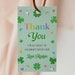Lucky Charms Favor Tag Template, St Patricks Birthday Favor Tag, Lucky ...