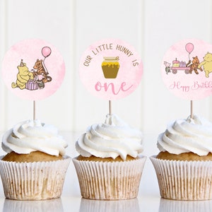 Classic Winnie the Pooh Cake Toppers, Winnie the Pooh Birthday