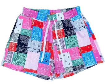Bandana shorts men - Etsy France