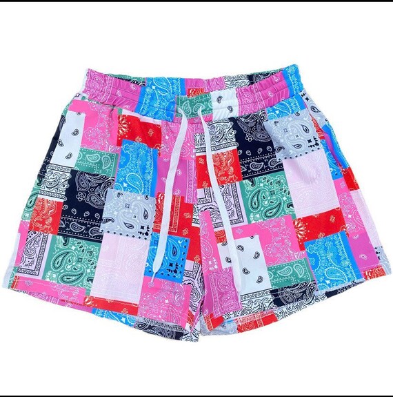 Bandana Shorts With Pockets and 