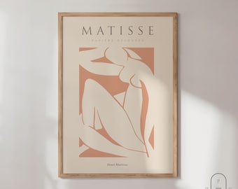 Matisse Print | Framed Wall Art |  Exhibition Poster | Woman One Line Art |  Wall Decor | Trendy Prints , Gift Idea , Bedroom Decor