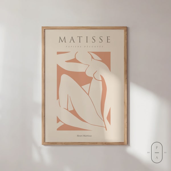 Matisse Print | Framed Wall Art |  Exhibition Poster | Woman One Line Art |  Wall Decor | Trendy Prints , Gift Idea , Bedroom Decor