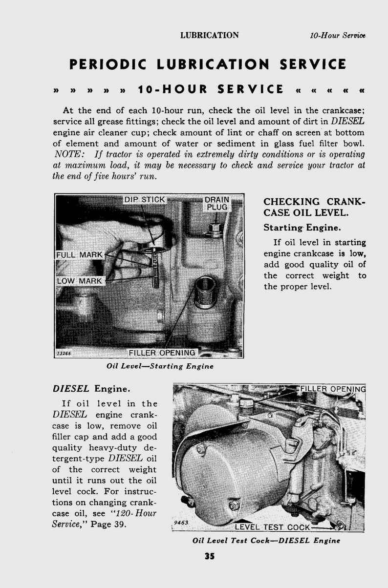 John Deere Model R Diesel Operator's Manual - Etsy