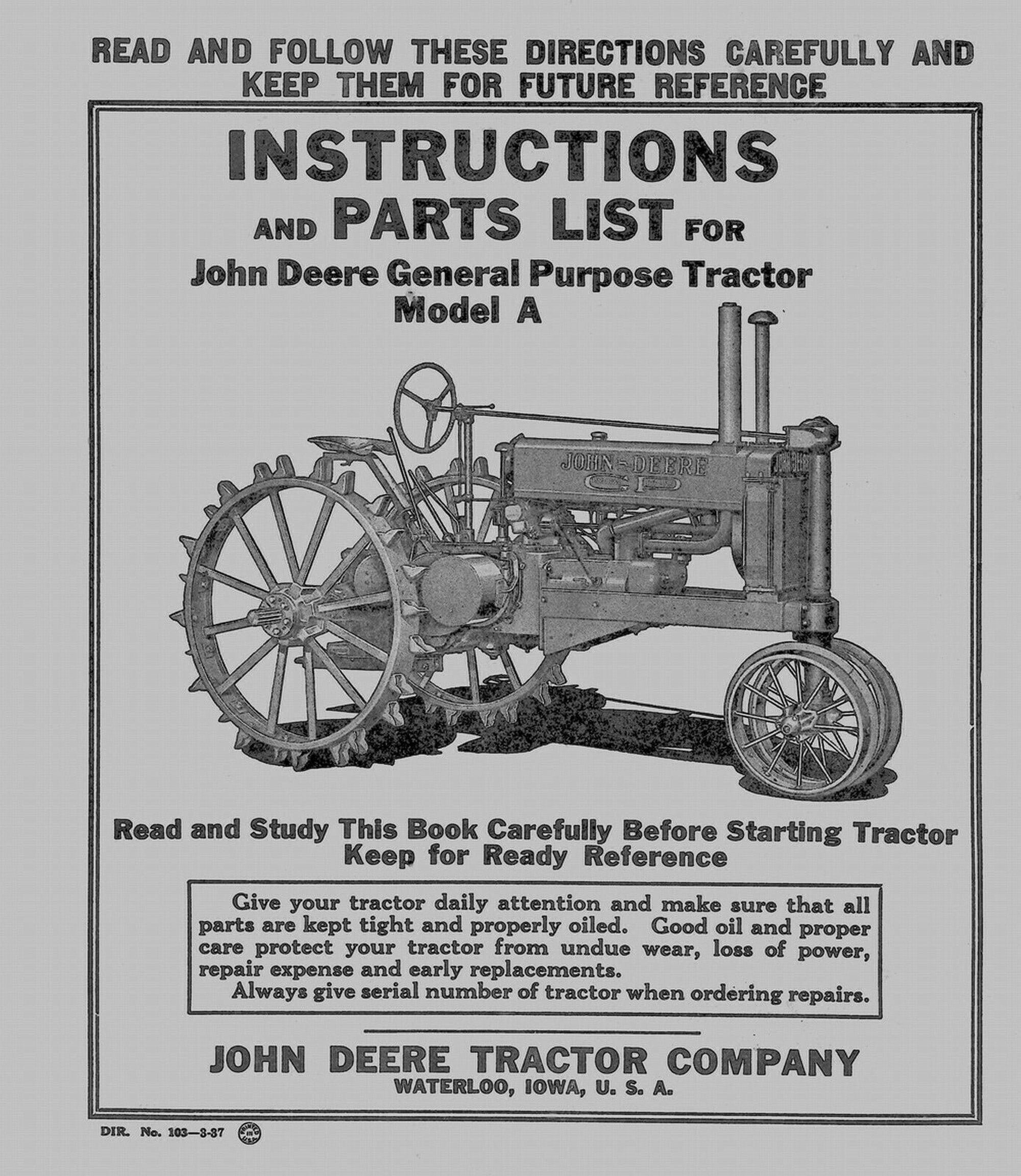 John deere manual - Etsy 日本