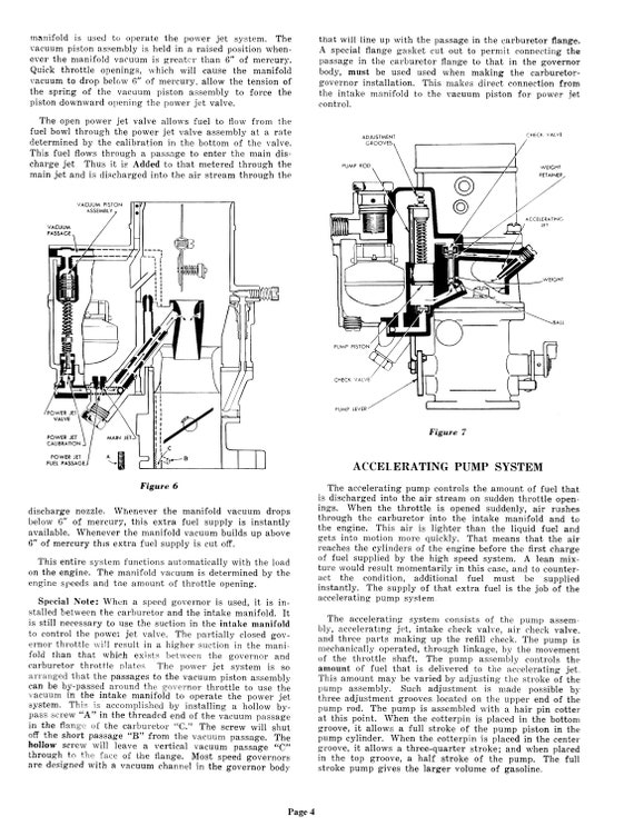 Power Jet Carburetor Diagram