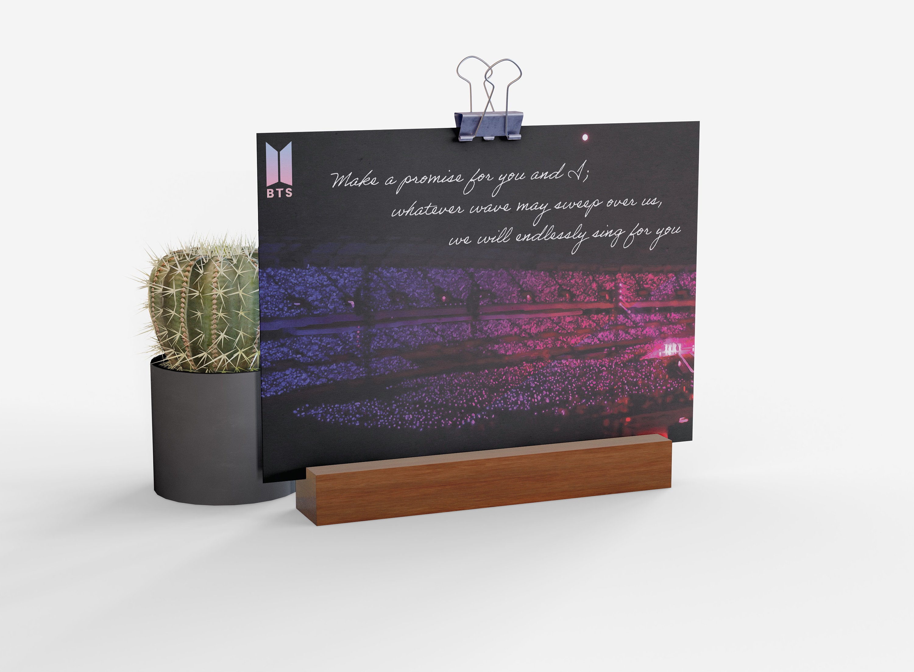 BTS Card - Digital Download - Louder Than Bombs - Etsy