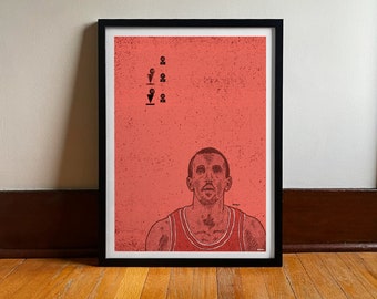 Craig Hodges | Chicago Bulls | 90s Retro| NBA | 2023 Edition