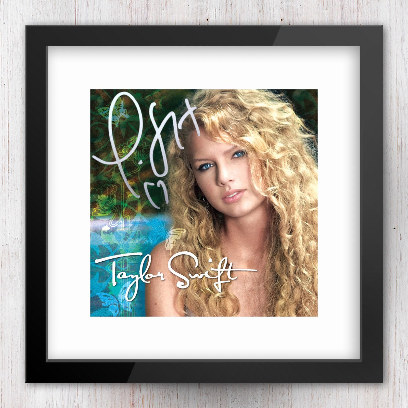 Taylor Swift Signed CD HD Print debut Fearless Speak Now Etsy
