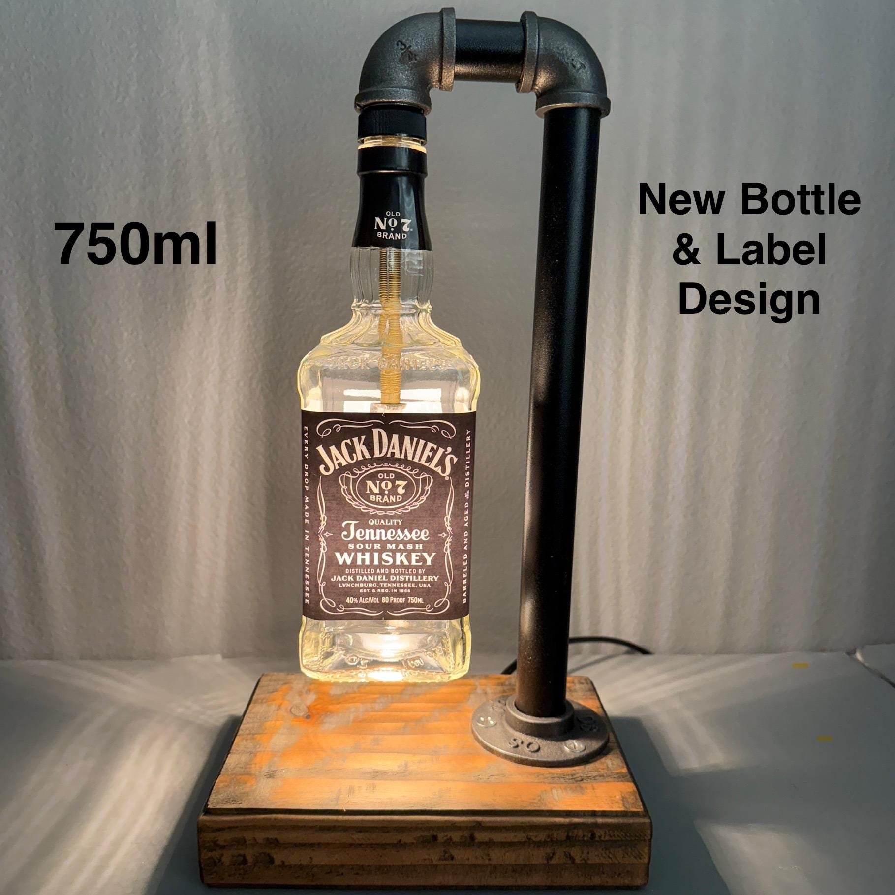Jack Daniel's Lamp, Old No 7, Jack Daniel's Gift, Home Bar
