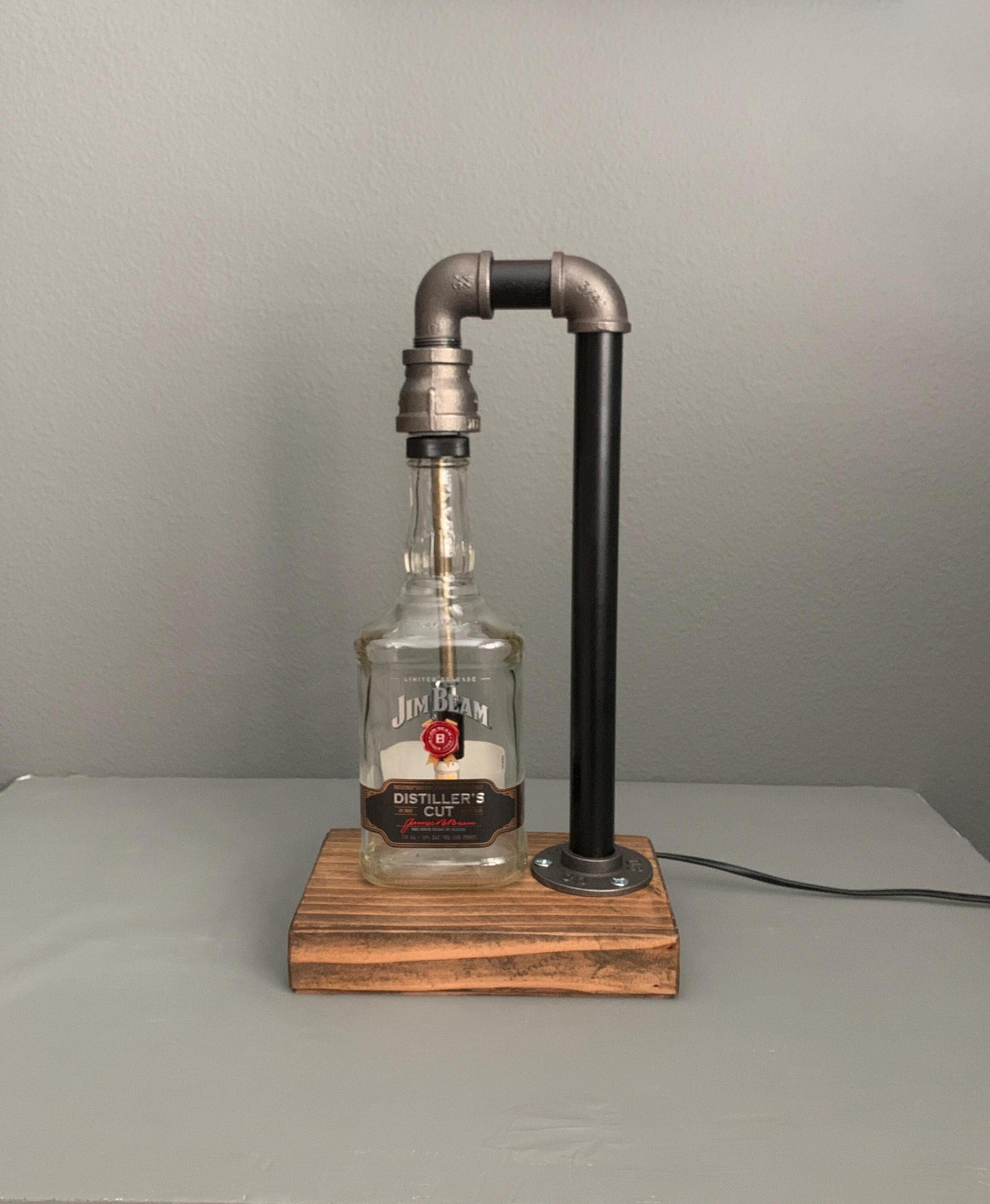 Jim Beam Bottle Lamp - Etsy