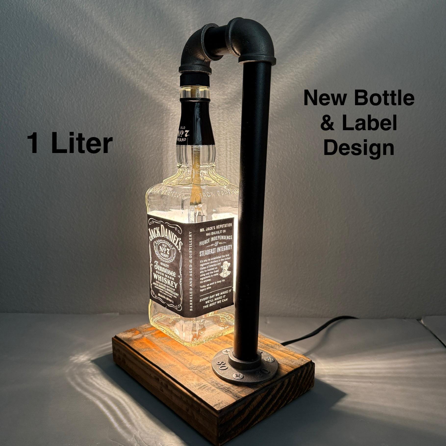 Jack Daniel's Lamp, Old No 7, Jack Daniel's Gift, Home Bar