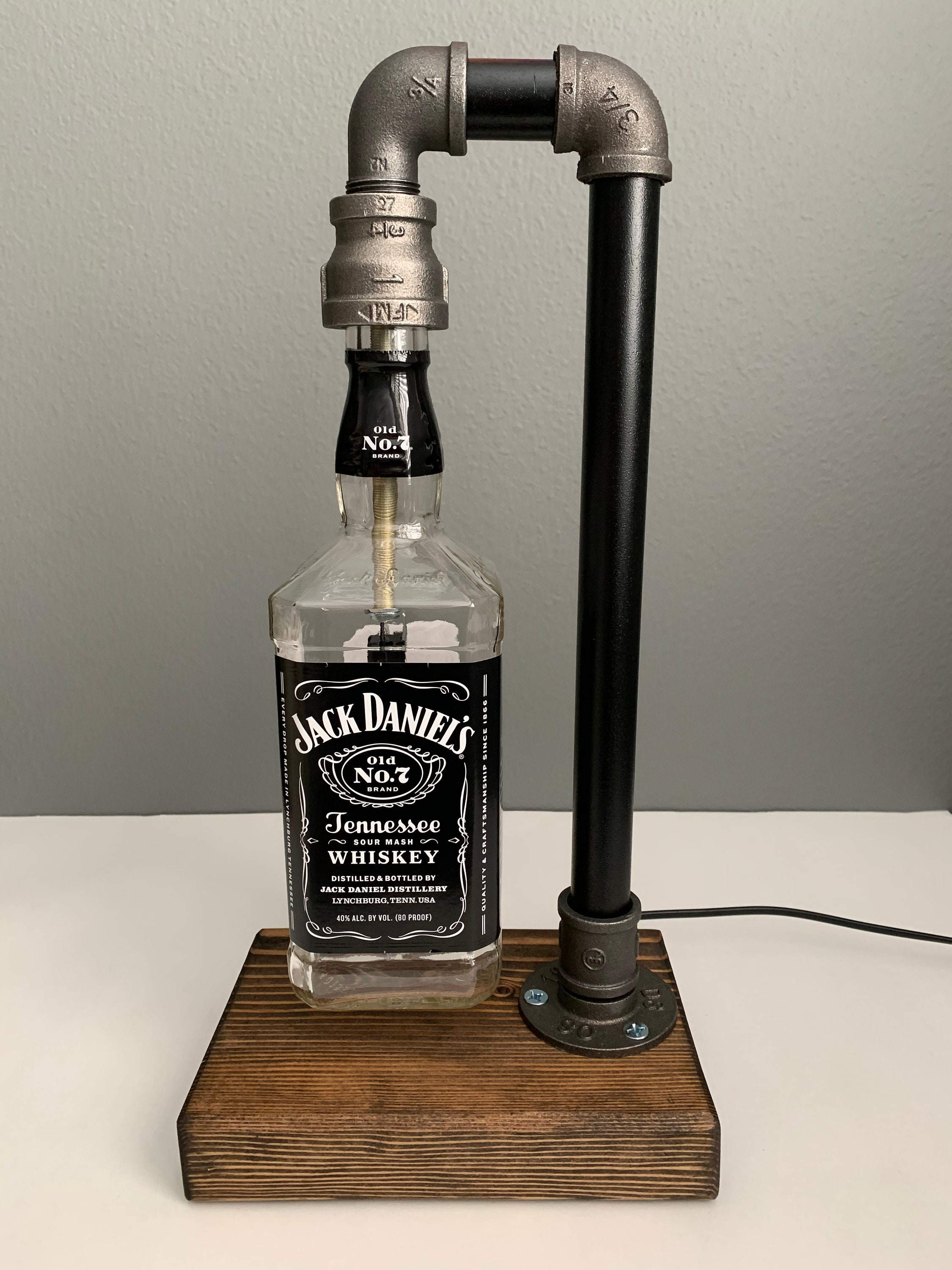 Jack Daniel's Lamp Old No 7 Jack Daniel's Gift Etsy