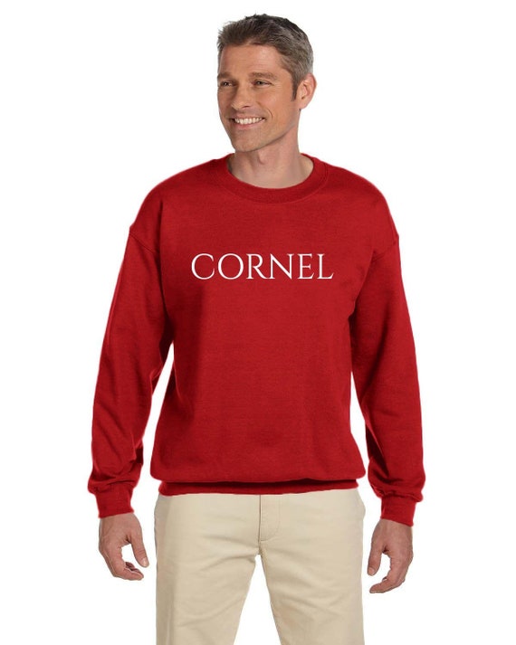 Cornel Misspelled Crew Neck Sweatshirt Cornell University Sweater Punny funny Gag Gift for Students and Alumni Preppy Apparel Etsy