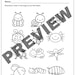 Bug Insect Scavenger Hunt, Toddler and Preschool, Prek and Kindergarten ...