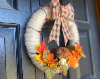Pumpkin patch wreath