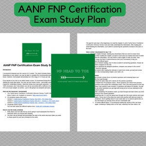 AANP FNP Zertifizierungsprüfung Studienplan