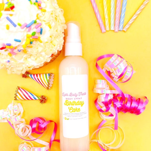 Birthday Cake Body Butter Birthday Cake Moisturizer Skin Etsy