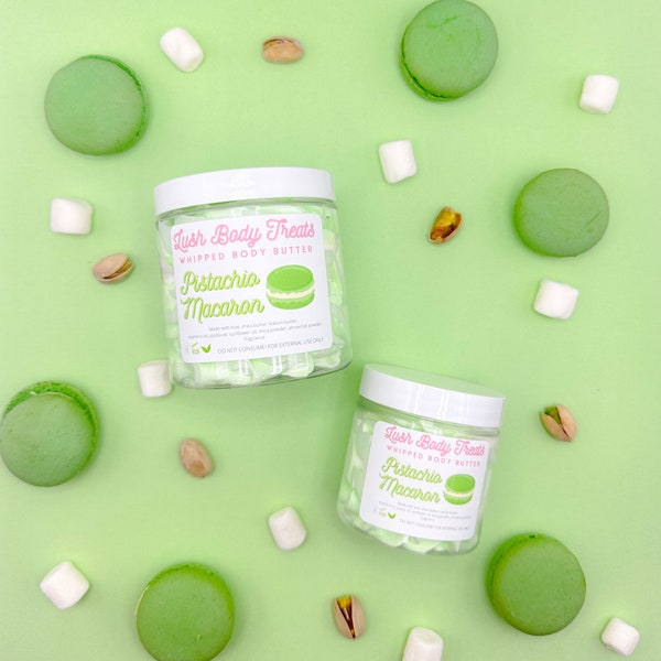 Pistachio Macaron Whipped Body Butter