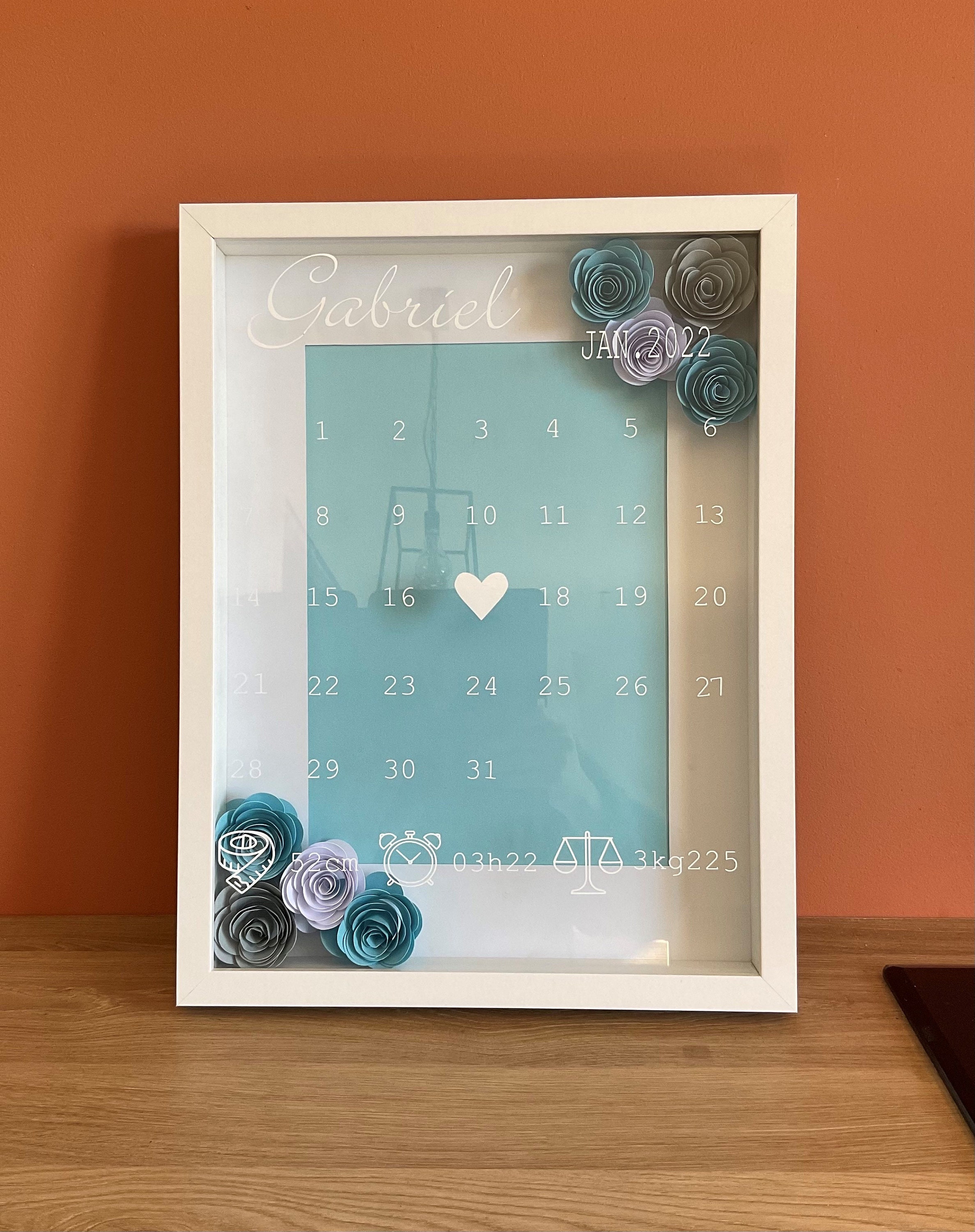 Cadre Personnalisé Enfant, Cadre Cadeau Naissance, Chambre Pour Offrir, Décoration