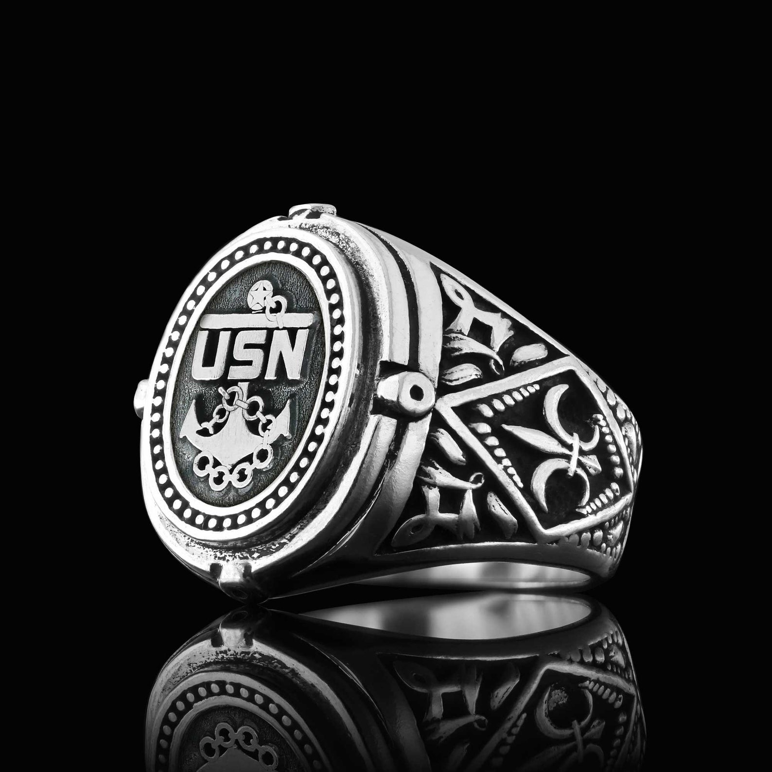 United States Navy Ring Chief Petty Officer Ring Chief's Etsy