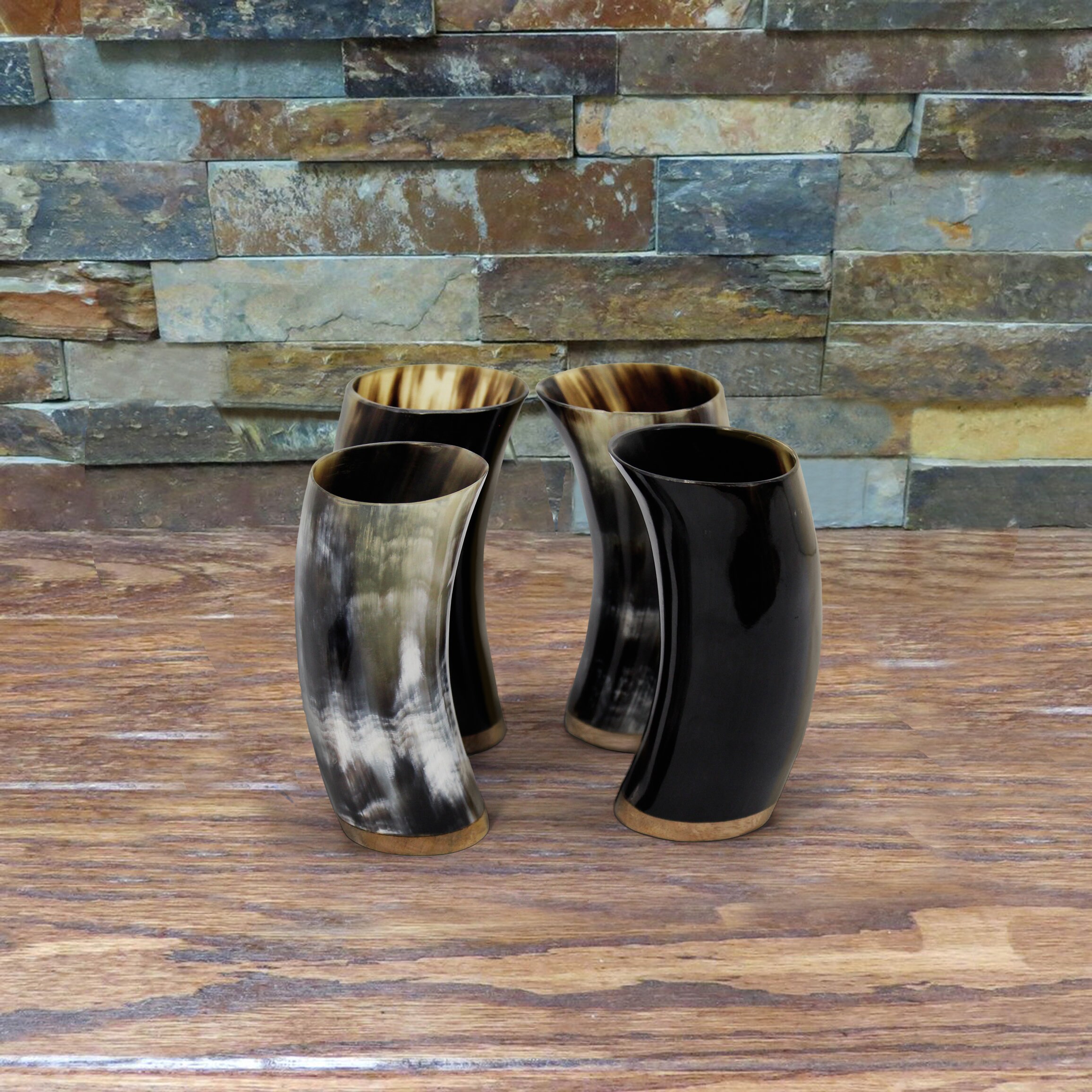 Drinking Horn Mead Cups Free Personalization Engraving Etsy UK