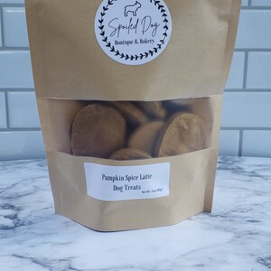 Pumpkin Spice Latte Dog Treats, Pumpkin Spice Dog Treats, Pumpkin and PB Dog Treats, Pumpkin and Peanut Butter Dog Treats, Dog Treats