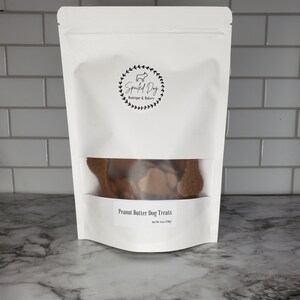 Peanut Butter Dog Treats, Dog Treats, All Natural Dog Treats, Peanut Butter Treats,  Pet Treats