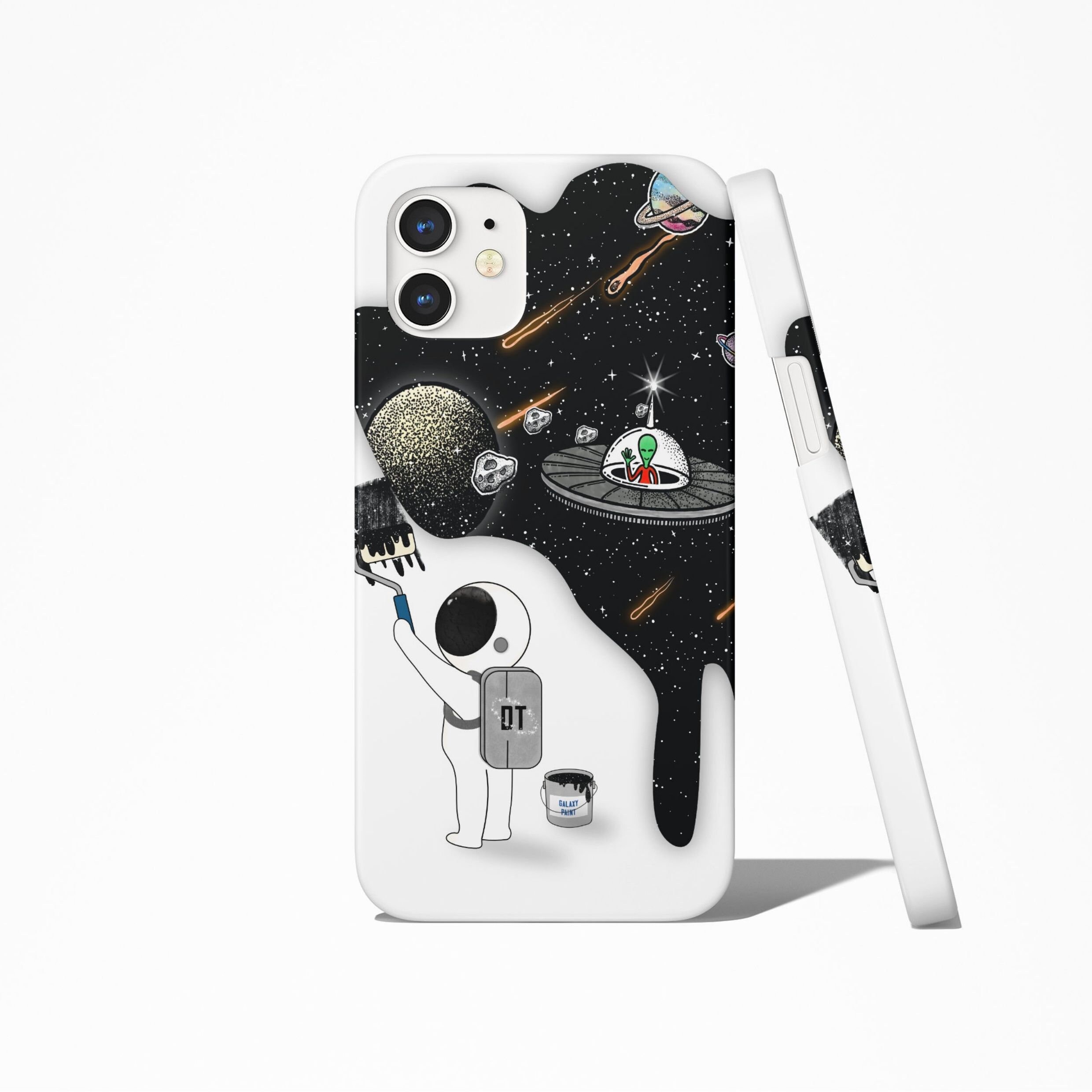 Cartoon Astronaut Magsafe Iphone Case Spaceman Phone Case for Etsy