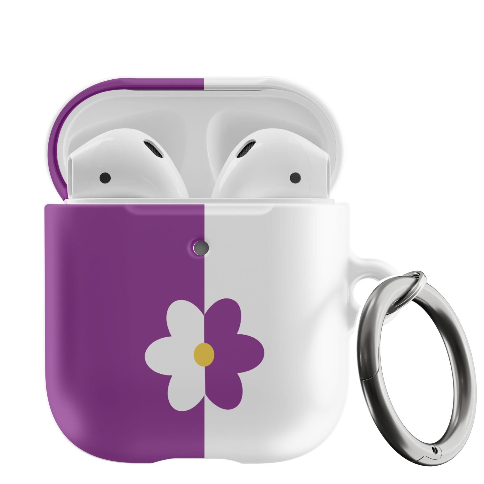 Retro Daisy AirPod Case, two tone flower AirPod Case, Retro Flower