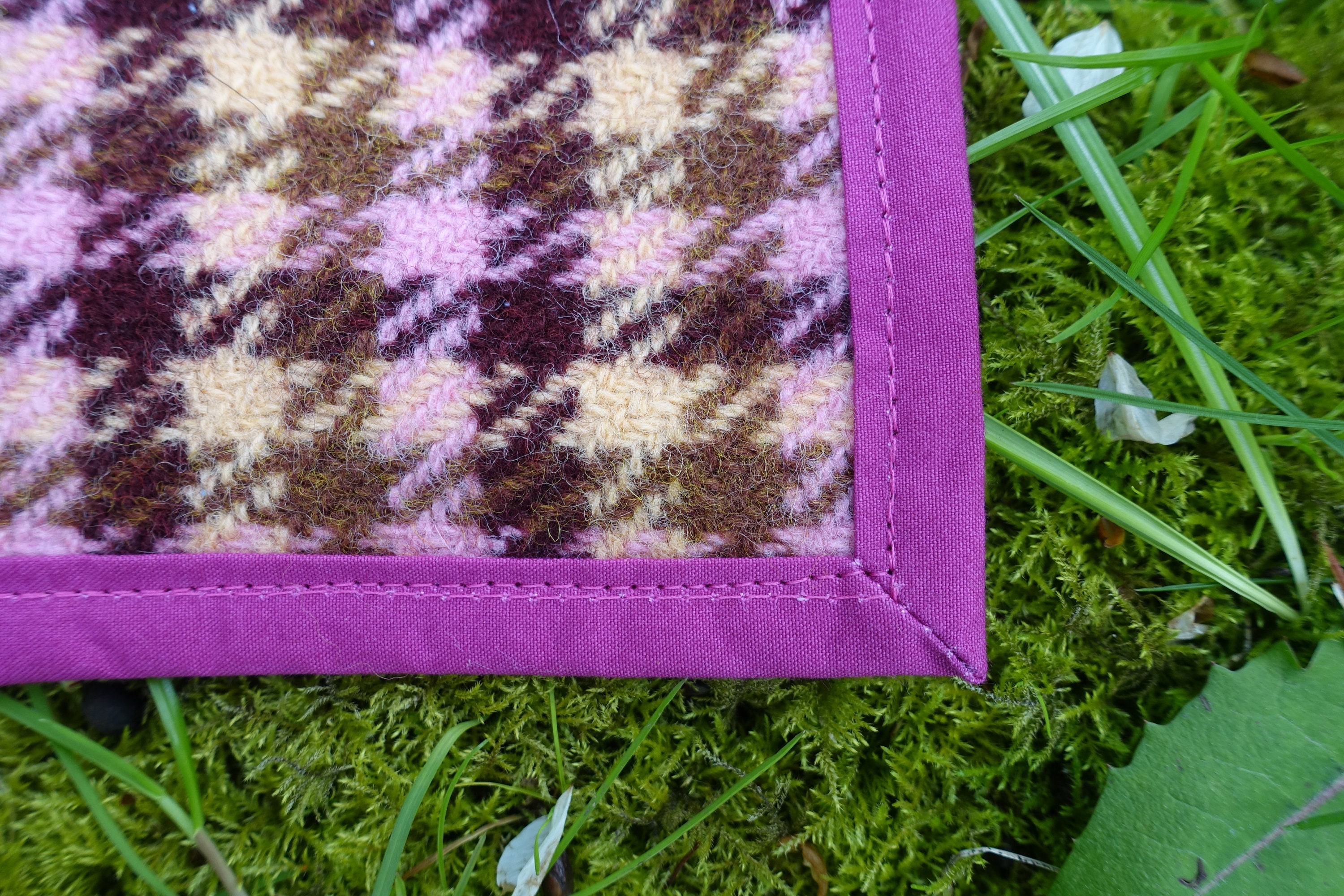 Dry Waxed Cotton and Welsh Wool Sit Mat With Case Etsy UK
