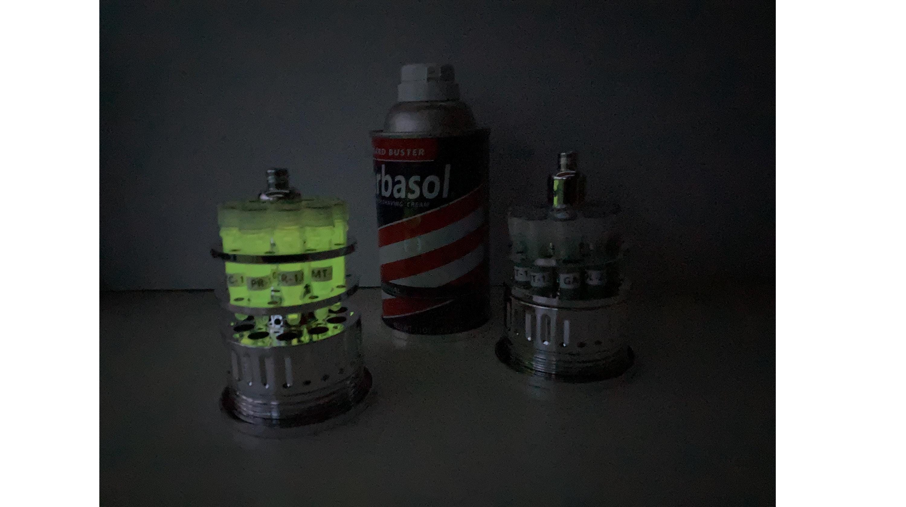 Glow-in-the-dark | Jurassic Park Barbasol Cryo Can (can Included