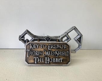 The Key to Erebor that Thorin OakenShield used to get into The Lonely Mountain