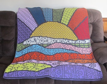 Sunshine Interlocking Blanket