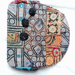 Handmade mosaic metal clutch sling bag for woman - party accessory - Gift for her