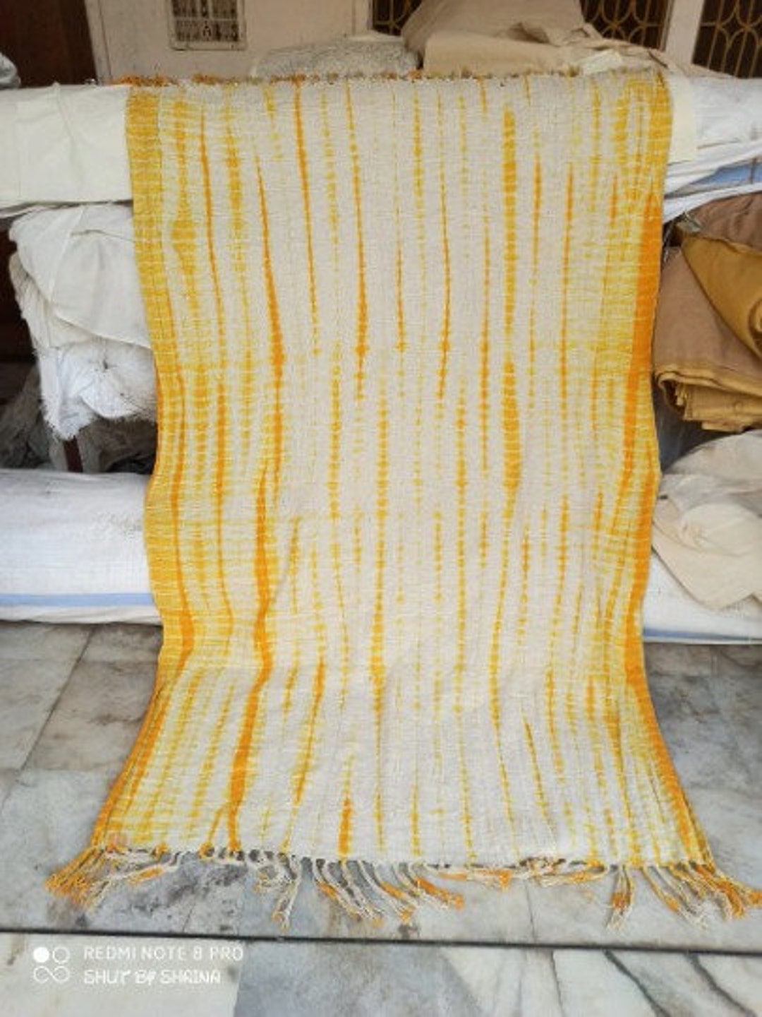 Yellow Mustard Color Throws Textile Shibori Throws and Etsy