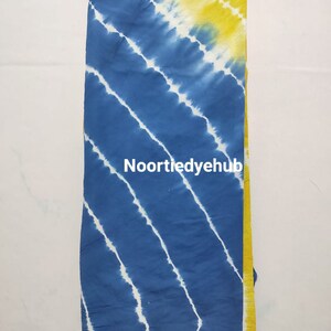 Tie dye Cotton fabric Blue Indian Bandhani Print Light Weight Fabric Hand Dye Natural Color women&#39;s clothing girls Dress Fabric