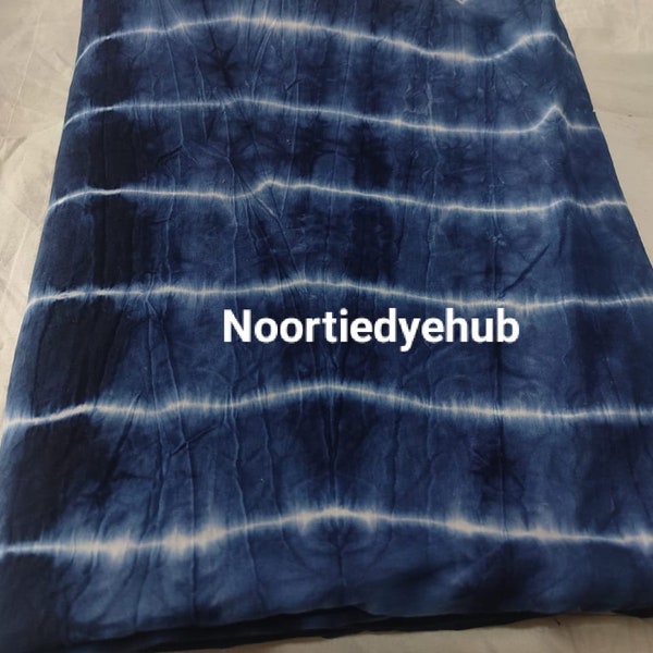 Tissu bleu indigo, Tissu Shibori, Tissu indien, Tie & dye, Tissu indien en coton