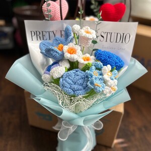 crochet bouquet, Thanksgiving gifts、halloween gifts、gifts for mom、mothers day gifts、birthday gifts、A gift for her , Valentine gift