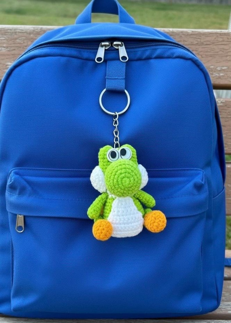 Crochet Mario and Luigi Keychain - Etsy