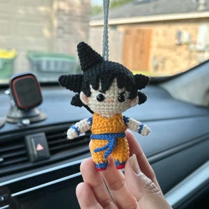 Crochet Mini Dragons Ball Keychain