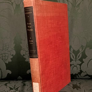 Vintage Hardback First Edition Book Post-War Worlds by P. E. Corbett 1942 history book, international secretariat Institute of Pacific