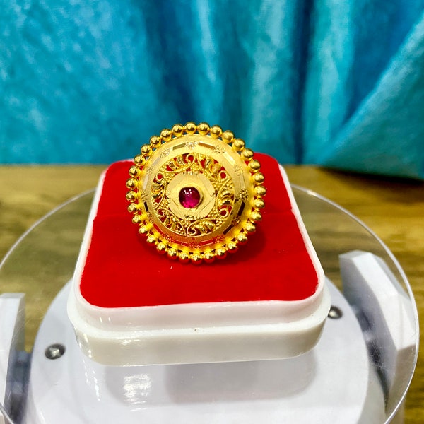 22 Carat Gold Ring Etsy