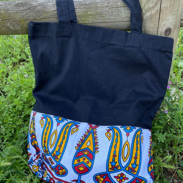 Borsa Shopper in Kitenge