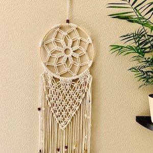 Dream Catcher/Bohemian Dream Catcher/Macrame Dream Catcher/Nursery Dream Catcher/Handmade wall decor/Hand made Wedding Gift