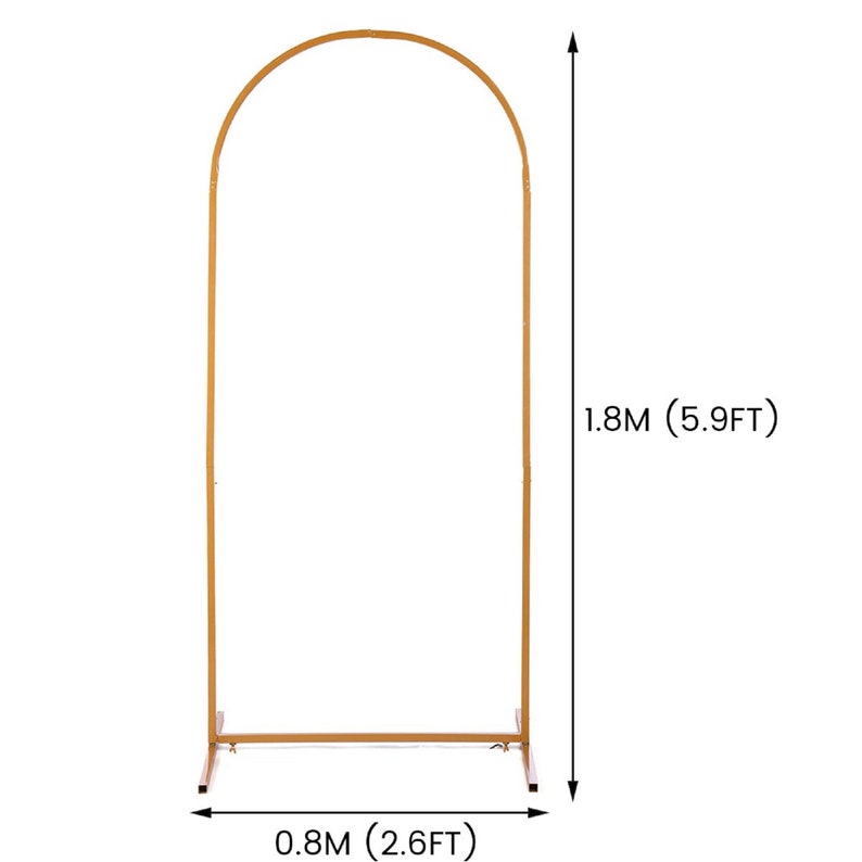 Iron Circle Wedding Arch Props Background Arch Flower Outdoor Etsy