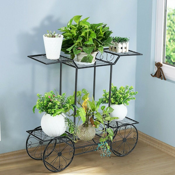 Wrought Iron Plant Shelves Etsy