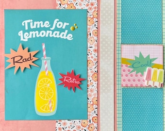 Sparkle 12x12 Scrapbook Page Layout Kit - Etsy