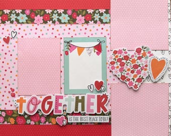 Epic Night 12x12 Scrapbook Layout Page Kit - Etsy